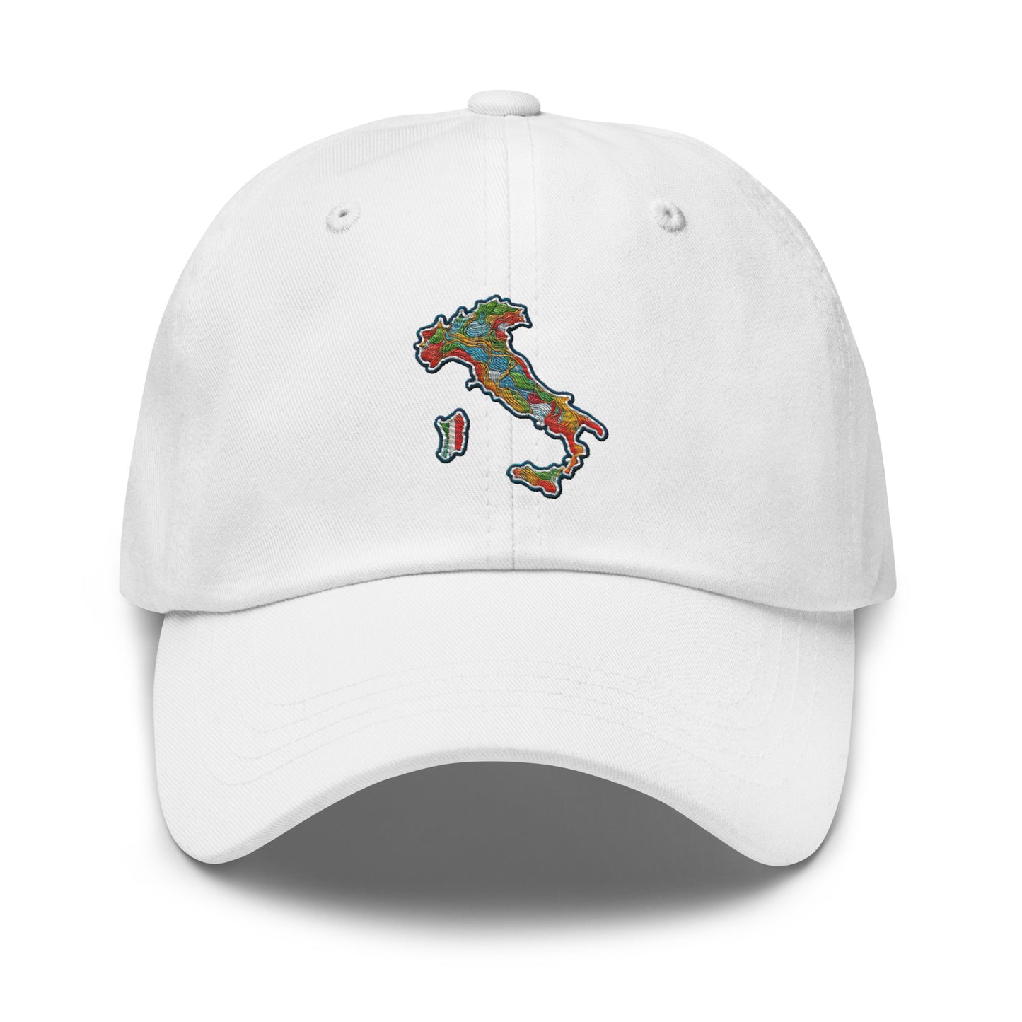 Map of Italy Dad Hat