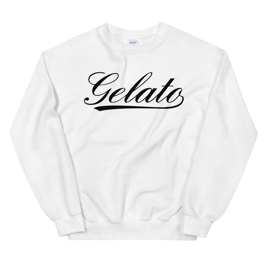 Gelato Black Logo Women's Sweatshirt