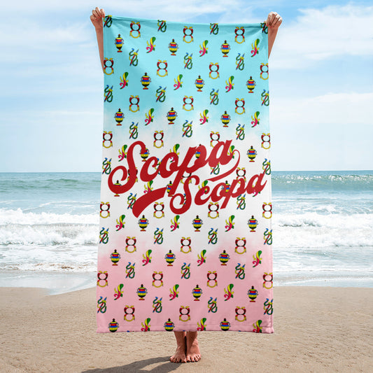 All The Aces Scopa Scopa Premium Beach Towel