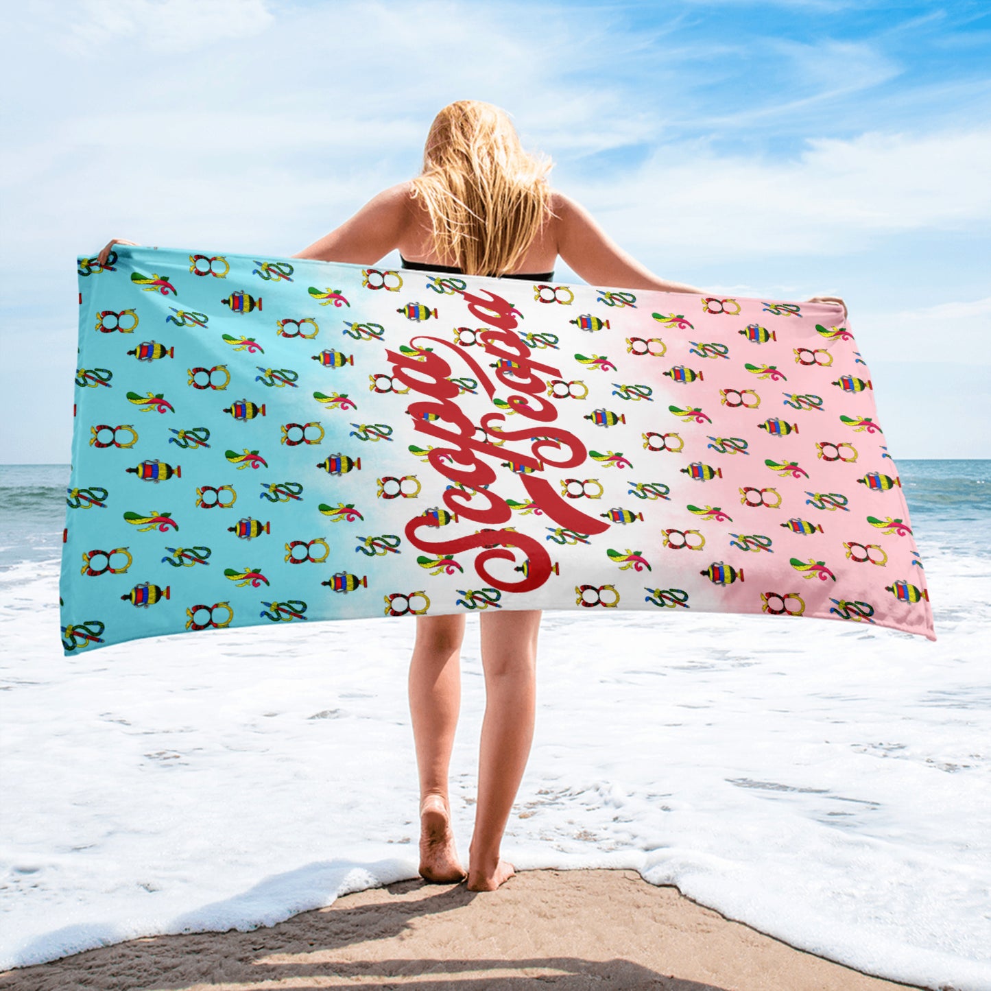 All The Aces Scopa Scopa Premium Beach Towel