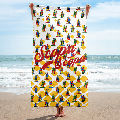 All The Kings Premium Beach Towel