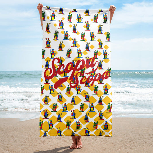 All The Kings Premium Beach Towel