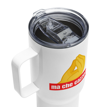 Ma Che Cazzo Travel Mug With Handle