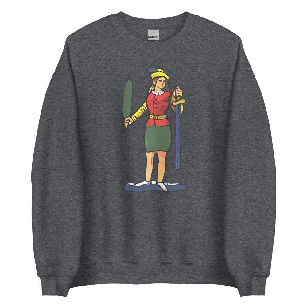 Vintage La Donna Di Spade Men’s Sweatshirt
