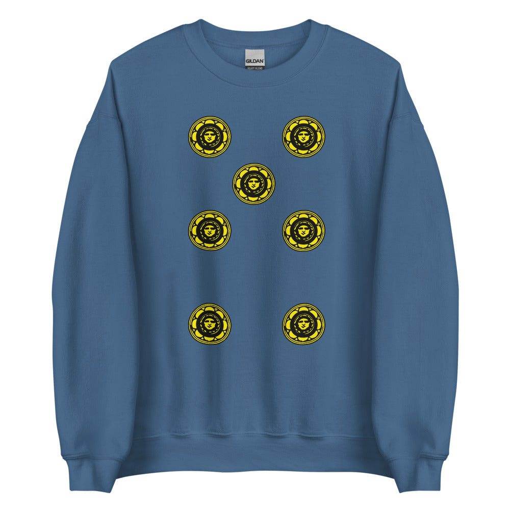 Vintage Seven of Clubs Men's Sweatshirt