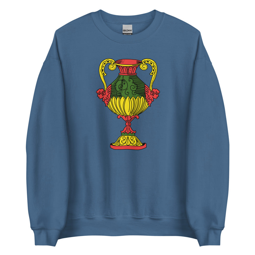 Sicilian Ace of Cups / Seme Di Coppe Women’s Sweatshirt