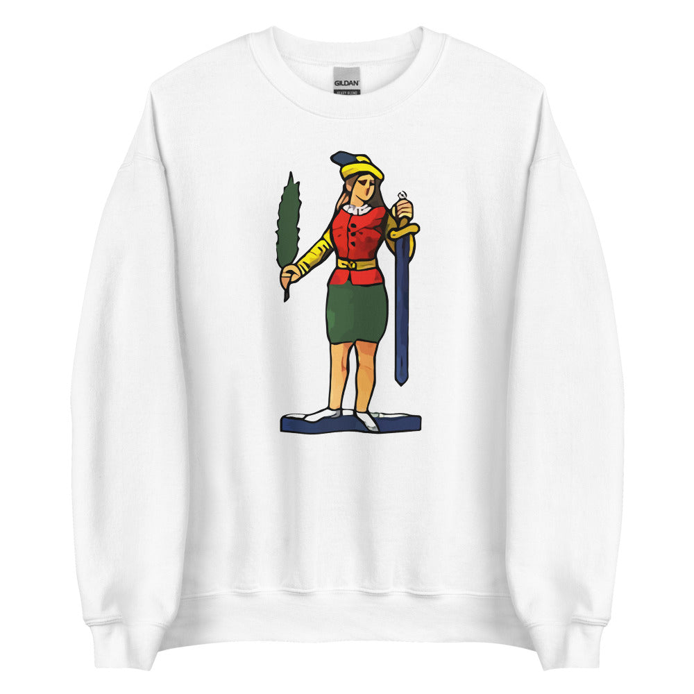 Vintage La Donna Di Spade Men’s Sweatshirt