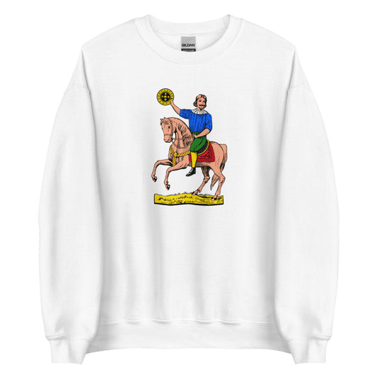 Sicilian Horse of Coins / Cavaliere Di Denari Men’s Sweatshirt