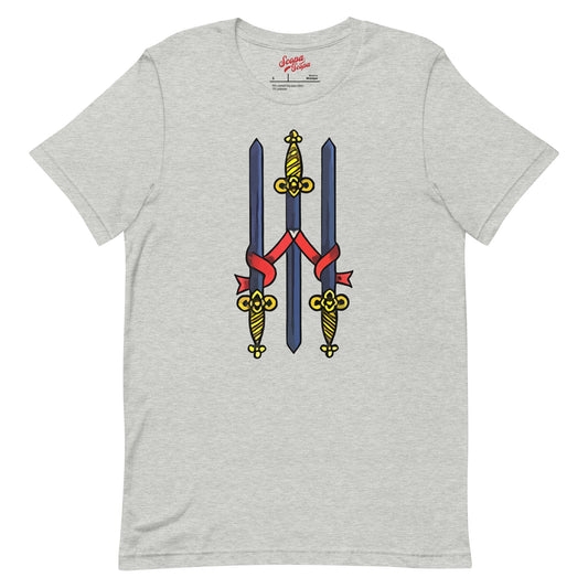 Vintage Three of Swords Men's T-Shirt