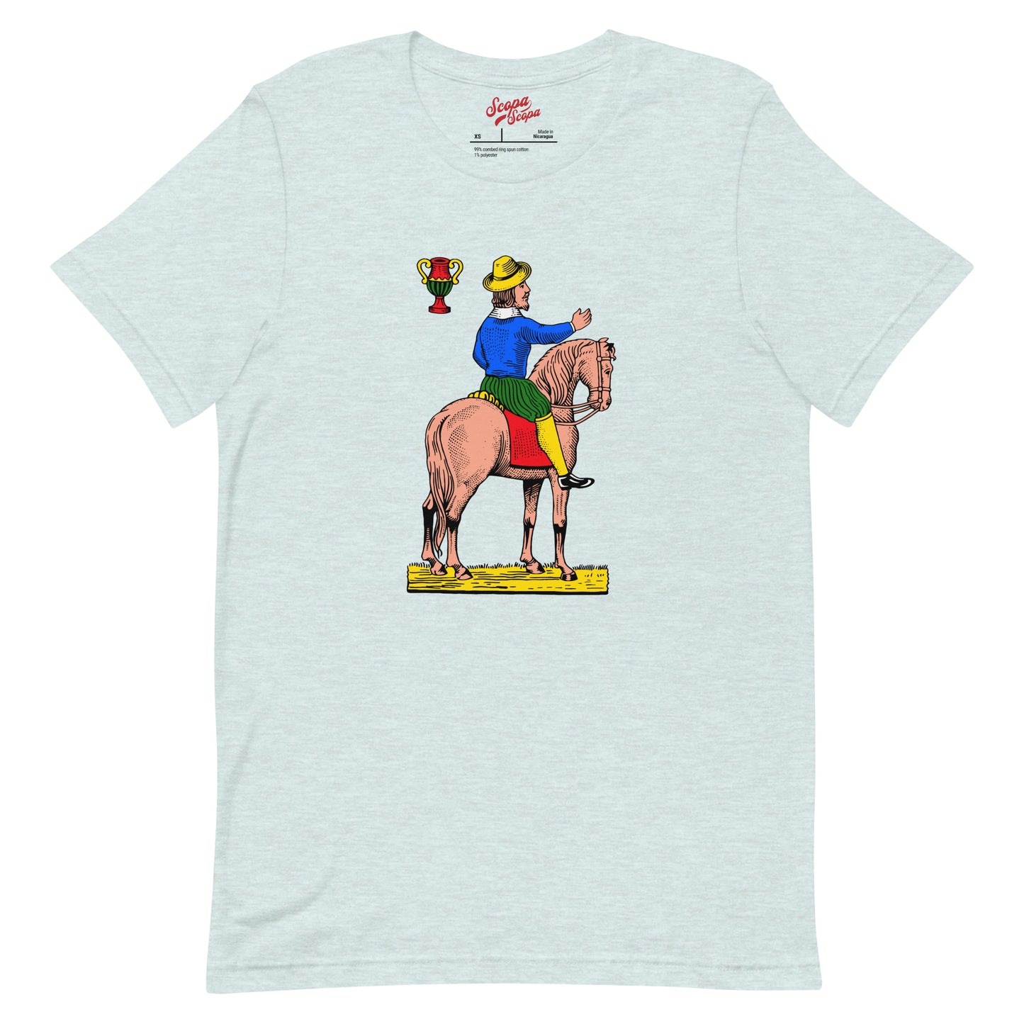 Sicilian Horse of Cups Men's T-Shirt