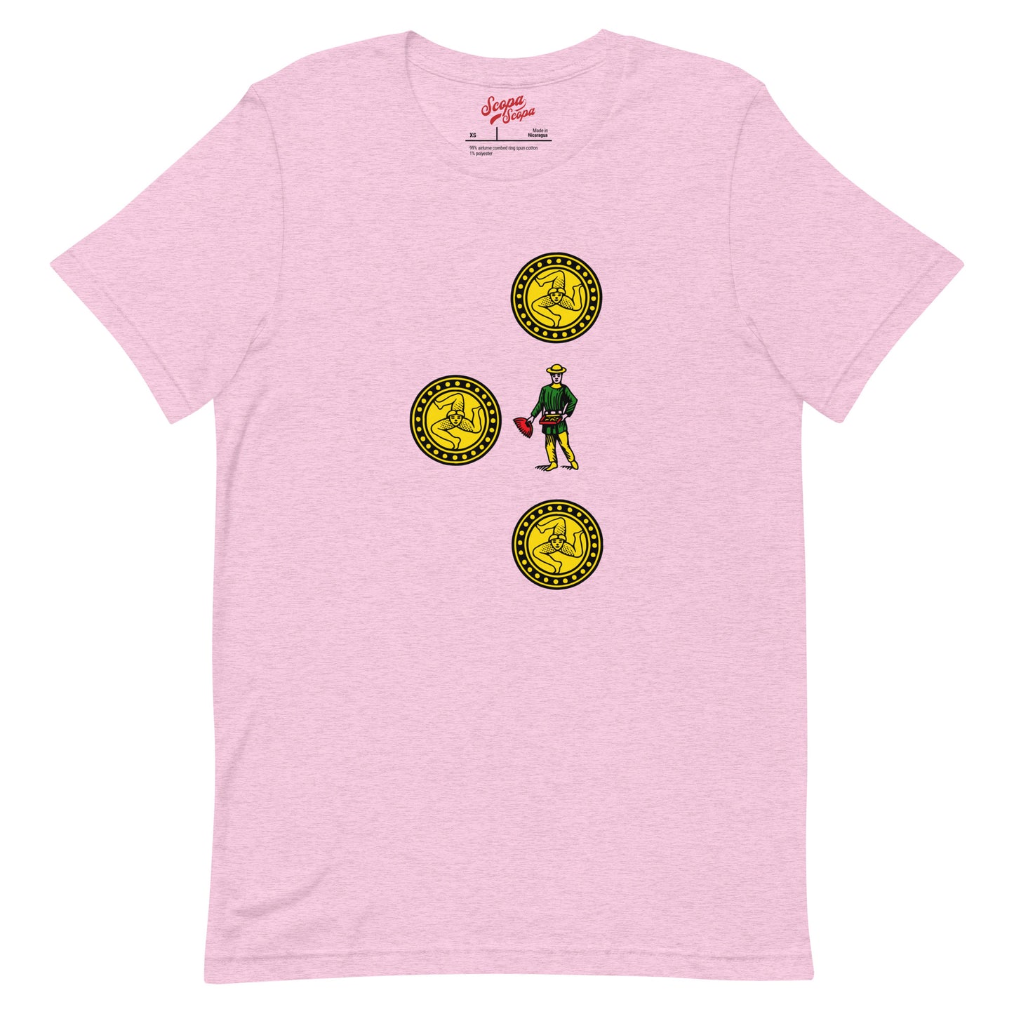 Sicilian Three of Coins Women's T-Shirt