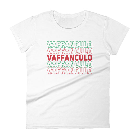 Vaffanculo Women's White T-Shirt